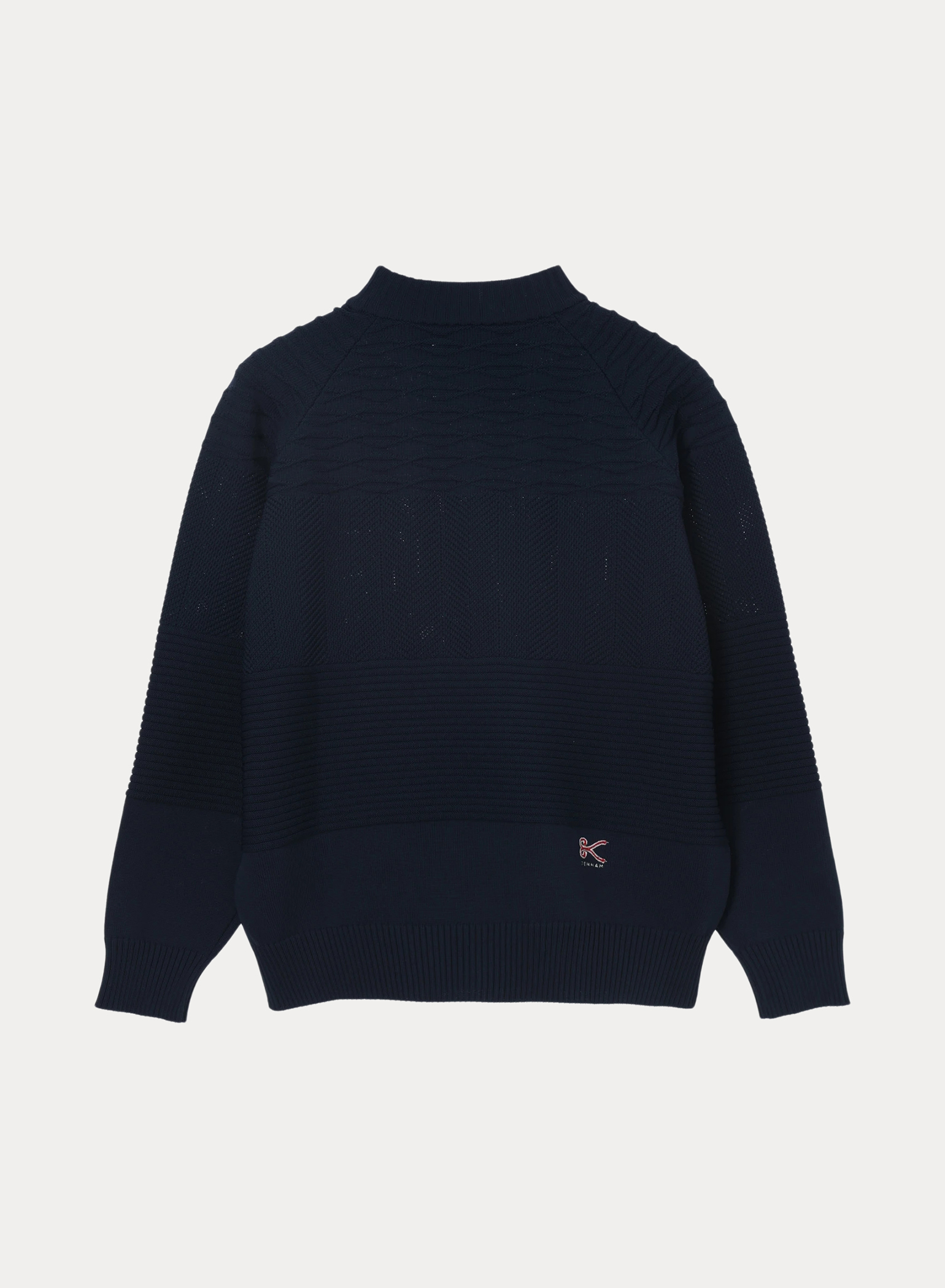 DENHAM(デンハム) |GRID KNIT CREW