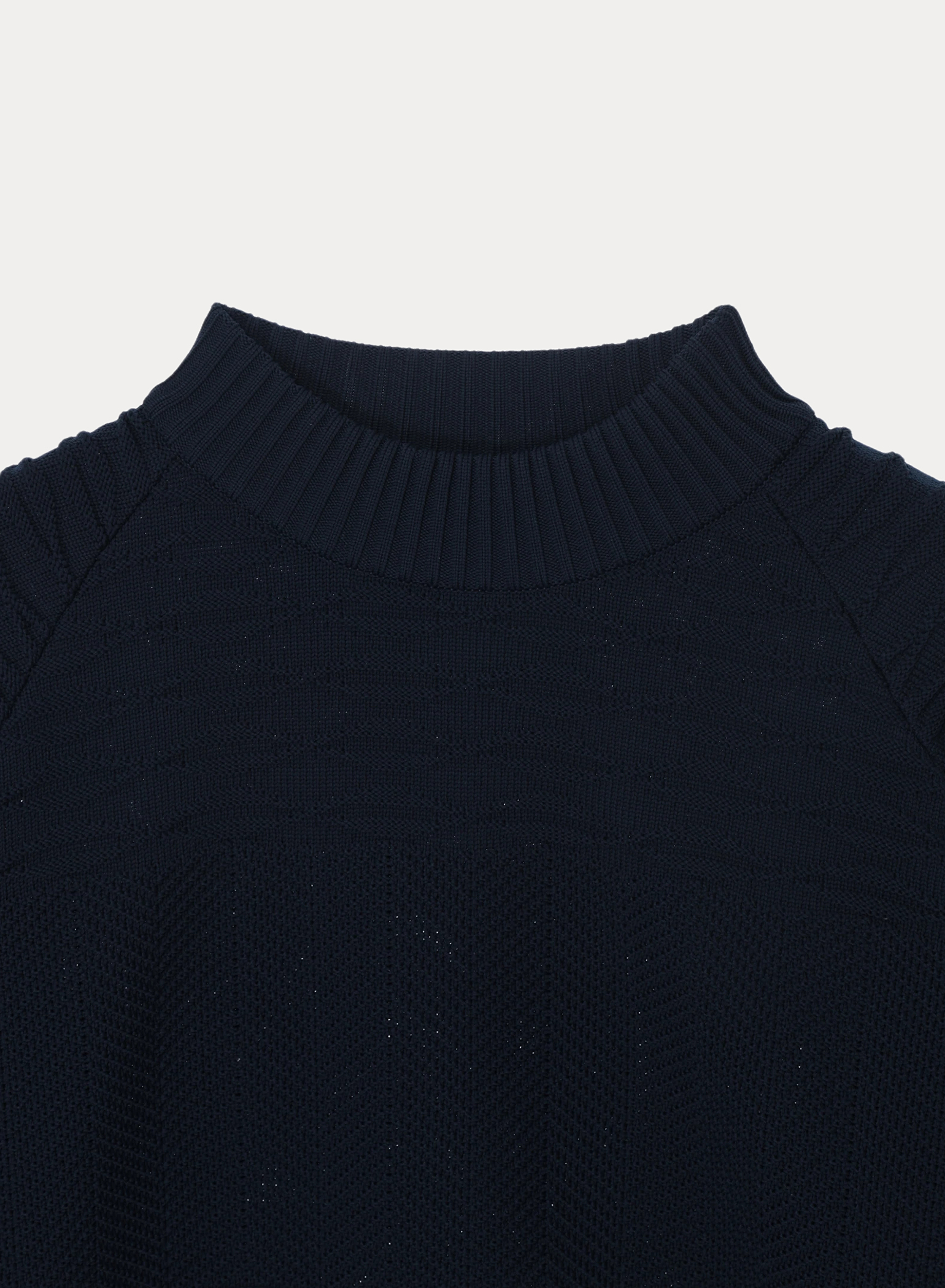 DENHAM(デンハム) |GRID KNIT CREW