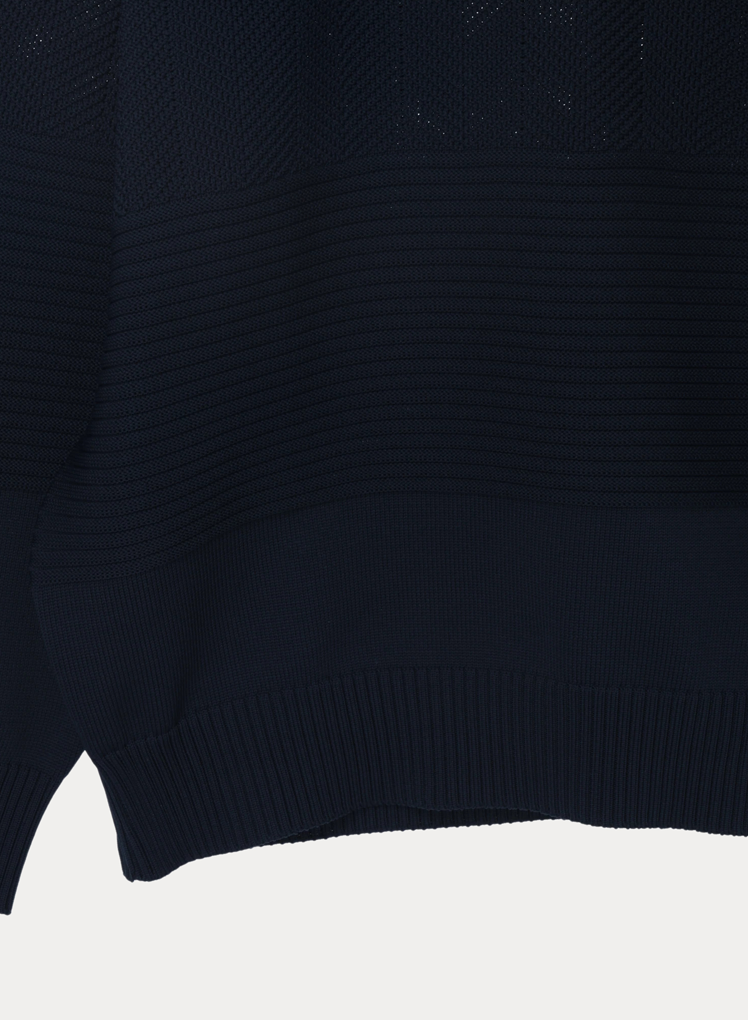 DENHAM(デンハム) |GRID KNIT CREW