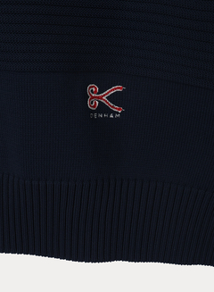 DENHAM(デンハム) |GRID KNIT CREW