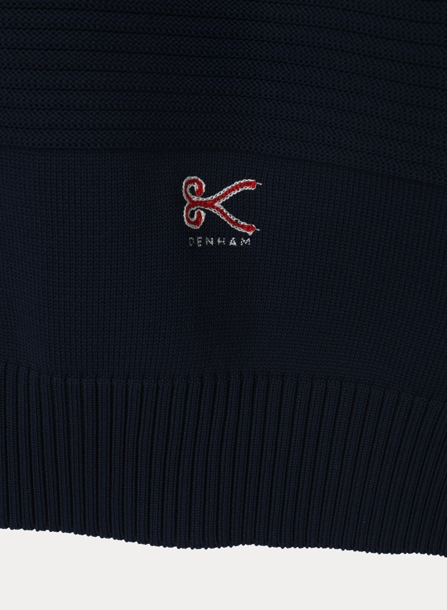 DENHAM(デンハム) |GRID KNIT CREW