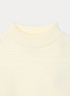 DENHAM(デンハム) |GRID KNIT CREW