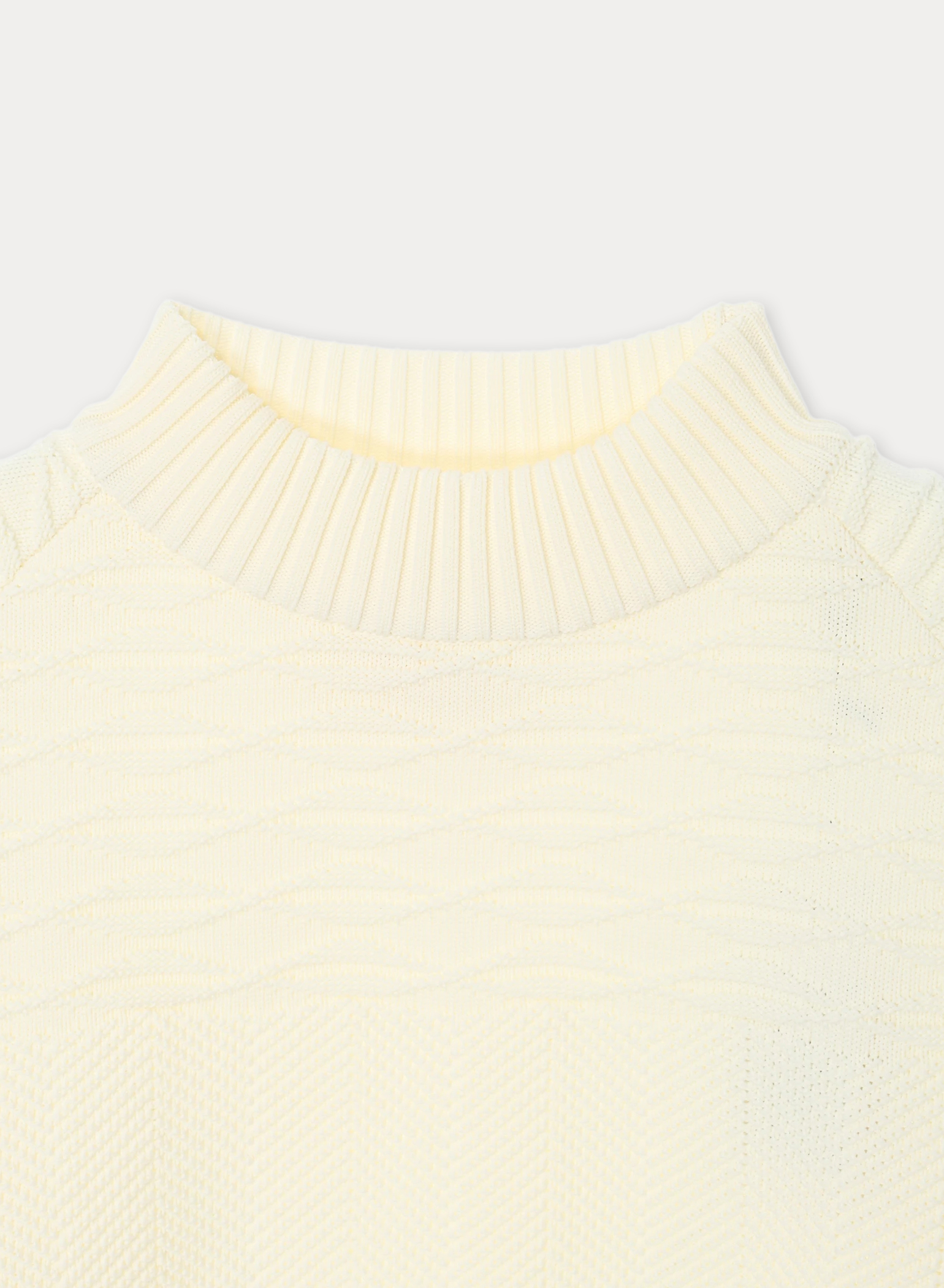 DENHAM(デンハム) |GRID KNIT CREW