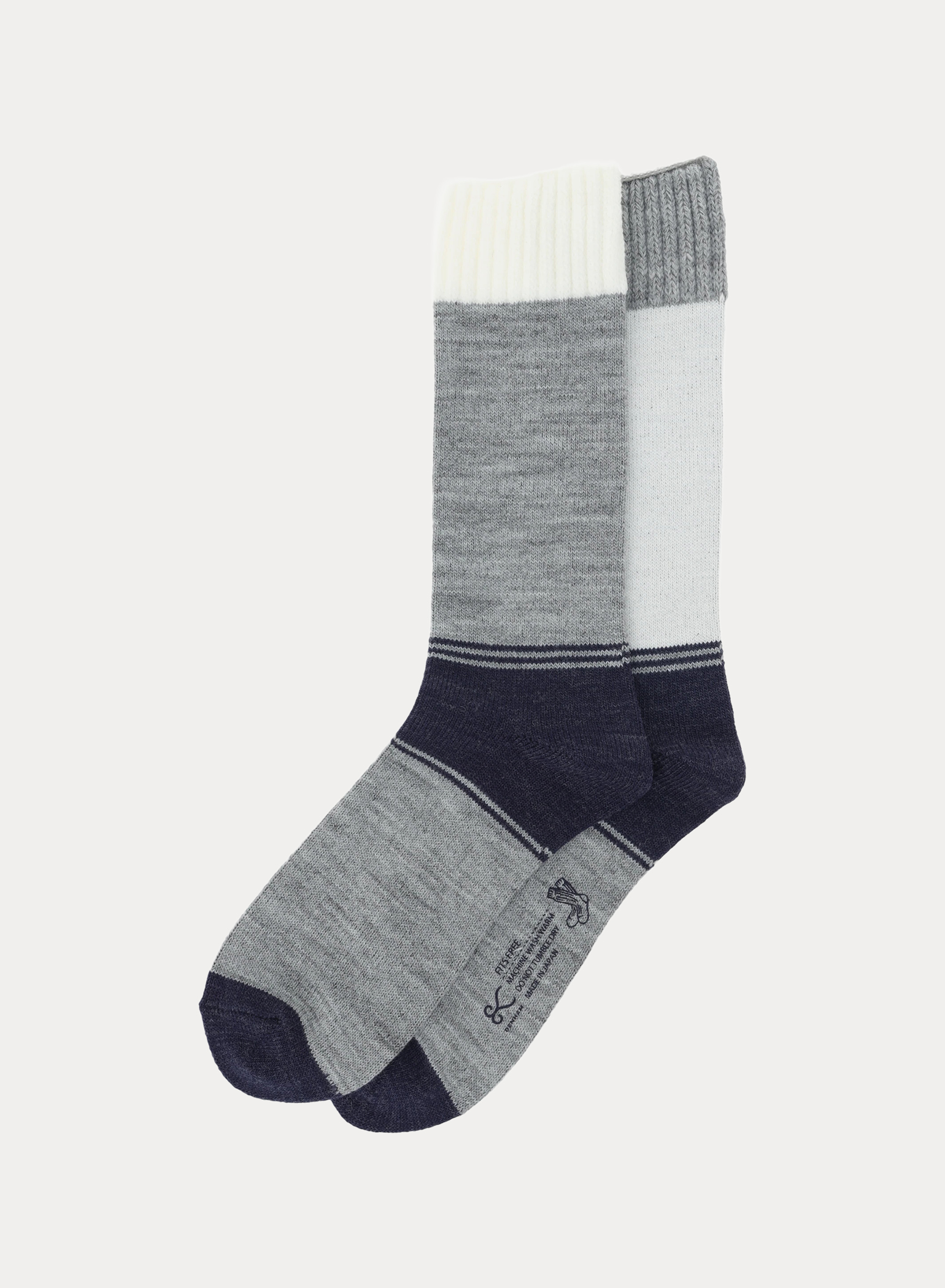 DENHAM(デンハム) |PATCH WORK SOCKS