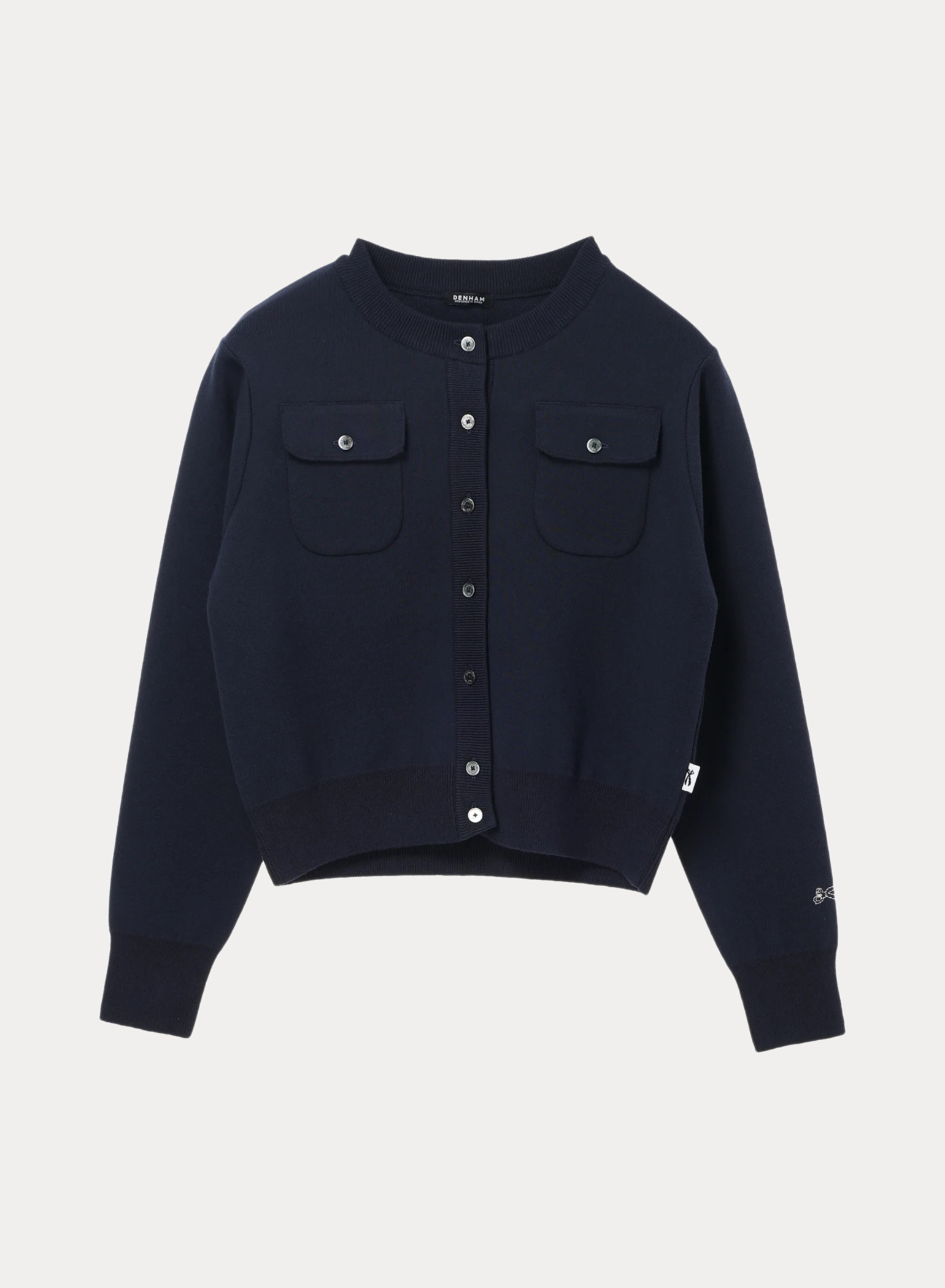 DENHAM(デンハム) |PRM KNIT CREW CARDIGAN