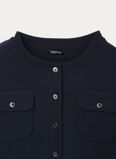 DENHAM(デンハム) |PRM KNIT CREW CARDIGAN